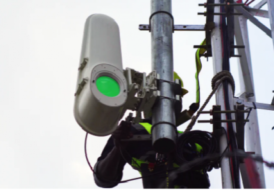 लो आ गया Laser Internet