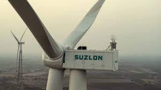 Suzlon Energy shares  5 % down 