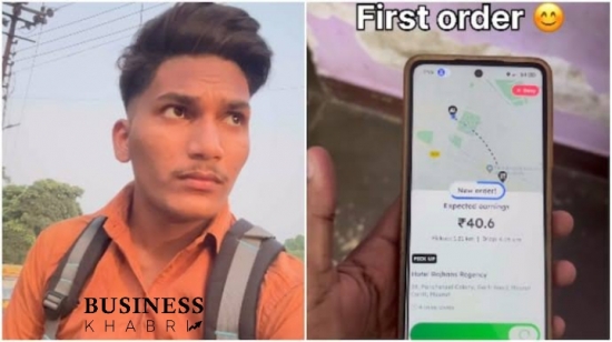 दिवाली पर 6 घंटे तक परिवार पलने के लिए कियाऑर्डर डिलीवर और उसका मेहनताना देखकर लोगों के आसू आ गए 