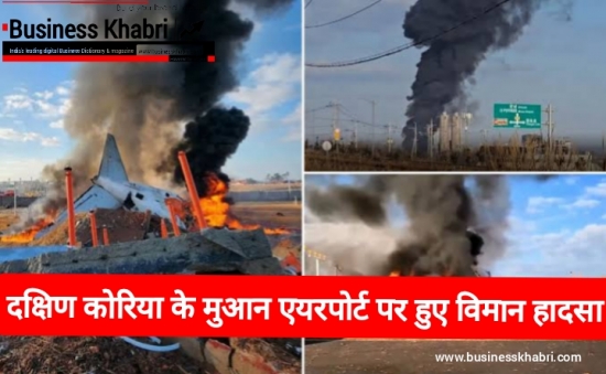 दक्षिण कोरिया के मुआन एयरपोर्ट पर हुआ विमान हादसा